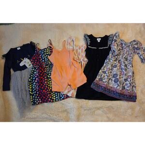 Girl's Size 8 Dress And Romper Lot
